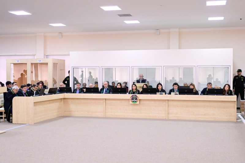 "Qarabağda silahlanma haqqında ilk çağırış qanunsuz mitinqlərdə olub" - MƏHKƏMƏ - FOTOLAR
