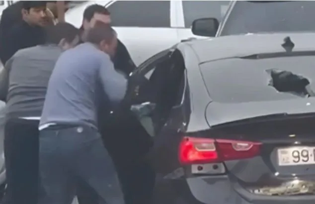 Bakıda avtomobilinə hücum edilən şəxs SAHİBKAR İMİŞ - DETALLAR