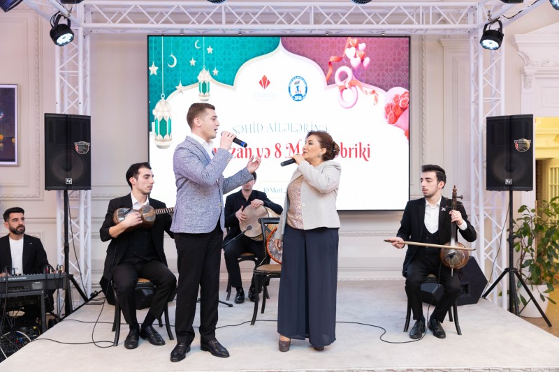 “Veysəloğlu” və “Zəfər” İctimai Birliyi 100-dən çox şəhid anası və xanımına iftar məclisi təşkil etdi - FOTOLAR