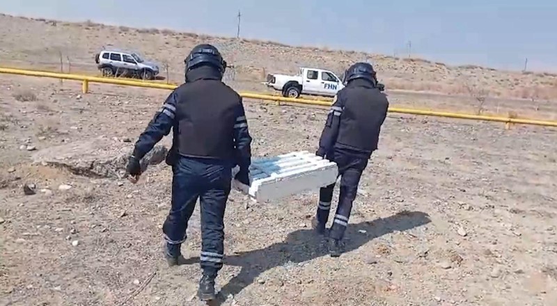 Naxçıvanda hərbi sursatlar aşkar edildi