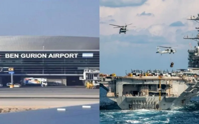 Husilər Ben-Qurion hava limanına və ABŞ-nin “Harry Truman” aviadaşıyıcısına zərbə endiriblər