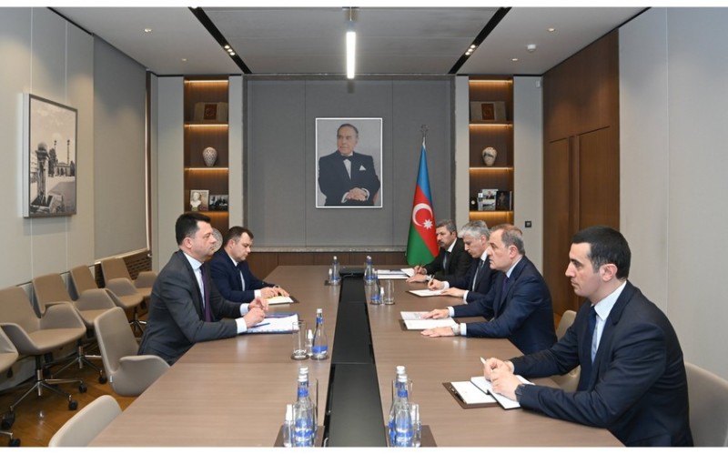 Ceyhun Bayramov Sergey Mihovu qəbul edib