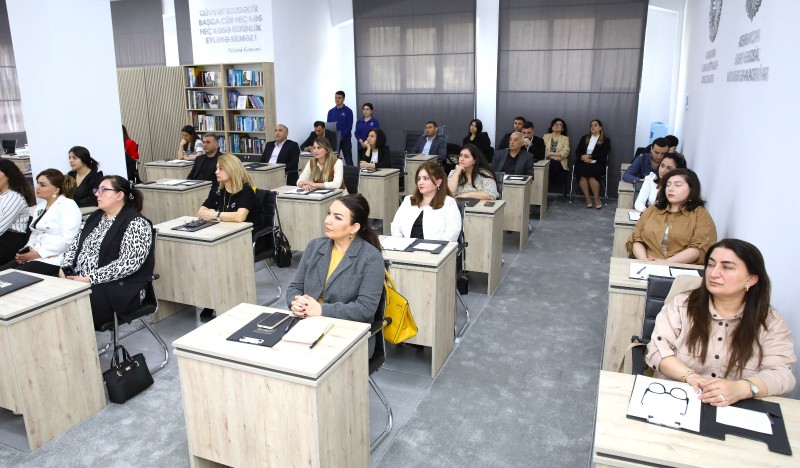 AHİK-in Əmək və Sosial Münasibətlər Akademiyasında təlim mərkəzi fəaliyyətə başladı - FOTOLAR