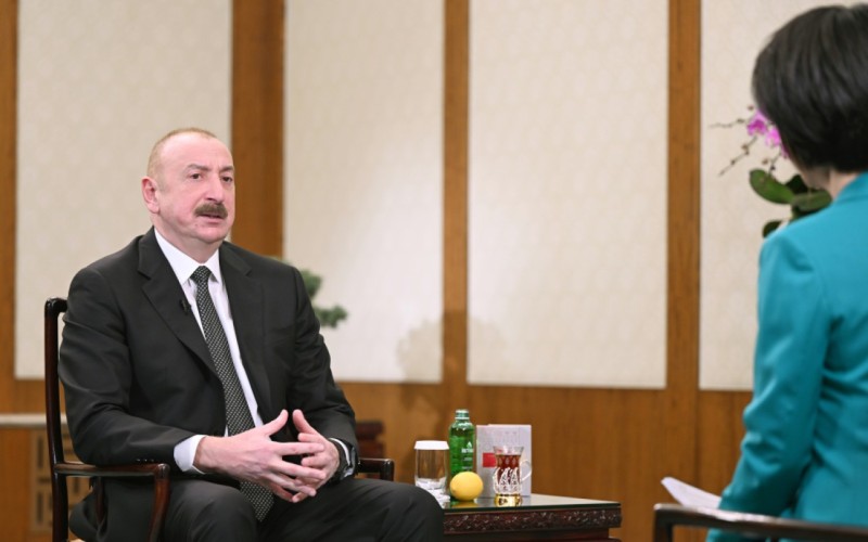"Biz “Vahid Çin” siyasətini qətiyyətlə dəstəkləyirik" - Prezident