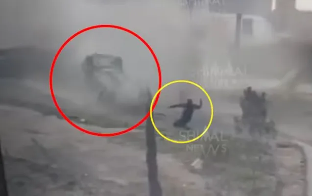 Bu cür ağır qəzadan sağ çıxdılar... - VİDEO