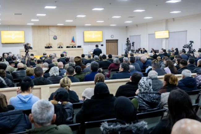 Məhkəmədə Laçının işğalı ilə bağlı vidematerial nümayiş etdirilib