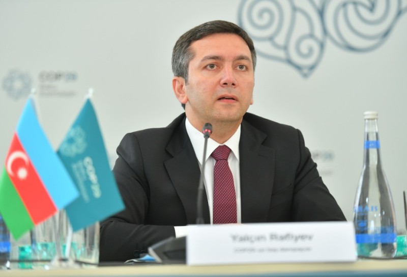 Yalçın Rəfiyev: COP29 nəticələrinə görə ən uğurlulardan hesab olunur