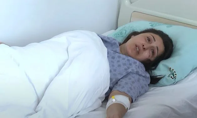 Aktrisa: "Kəllə sümüyündə çat var" - VİDEO