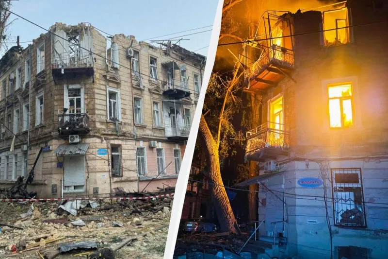 Rusiya Odessaya zərbə endirib - ölənlər var