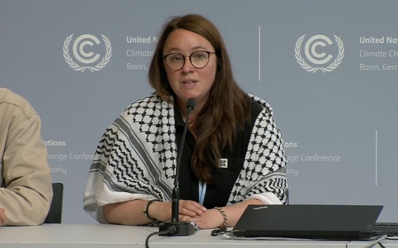 Gənc fəallar Bonnda COP30-da aqrar sektorun lobbizminə qarşı çıxış ediblər