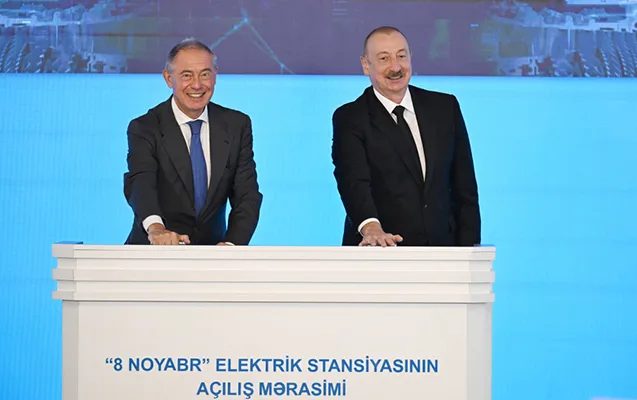Azərbaycanın enerji sektorunda tarixi addım: “8 Noyabr” Elektrik Stansiyasının açılışı