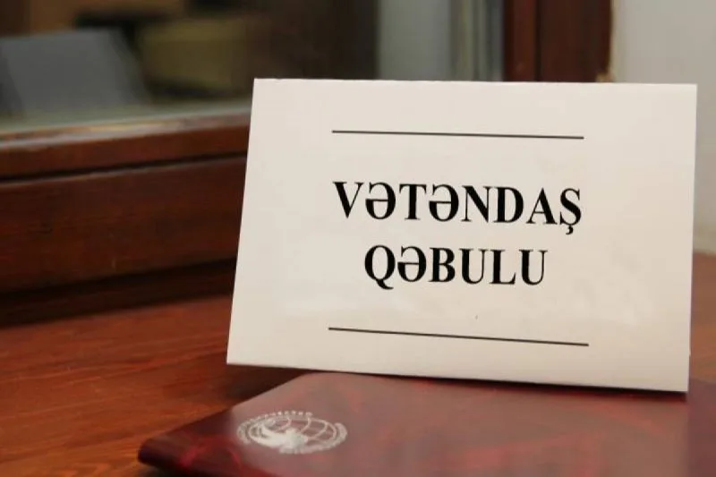 İyulda nazir və komitə sədrlərinin vətəndaş qəbulu CƏDVƏLİ