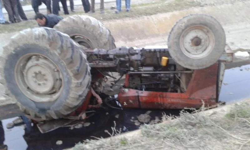 Qaxda gölə düşən traktor sürücüsü öldü