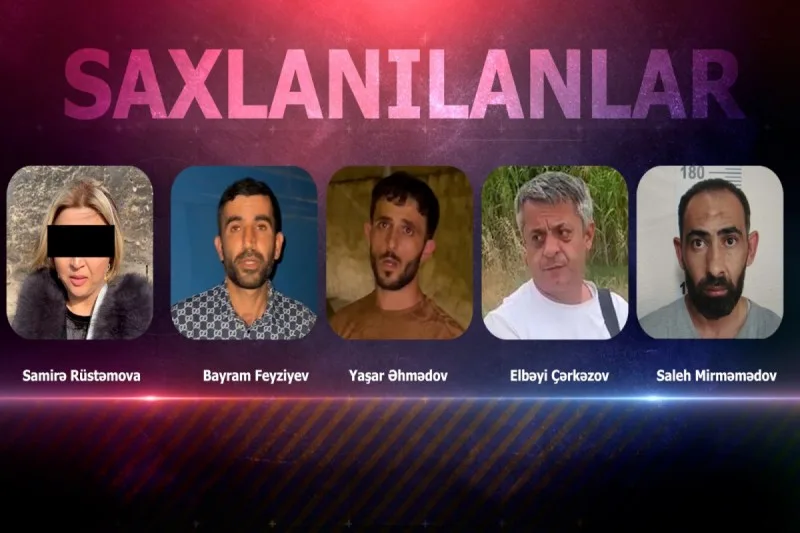 Sabunçuda narkotik satışı ilə bağlı 5 nəfər saxlanılıb - VİDEO
