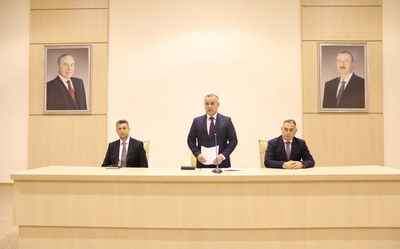 Səhiyyə naziri institutun yeni rektorunu kollektivə təqdim edib