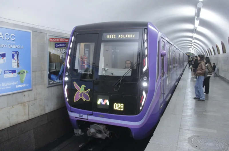 Bakı metrosu I yarımildə 111 milyondan çox sərnişin daşıyıb