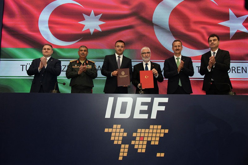 "IDEF 2025”-də imzalanma mərasimi keçirilib
