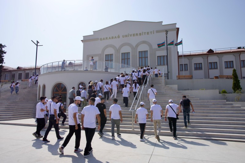 Diaspor gənclərinin milli kimlik və tarixi anlar yazdığı məkan: Xankəndi