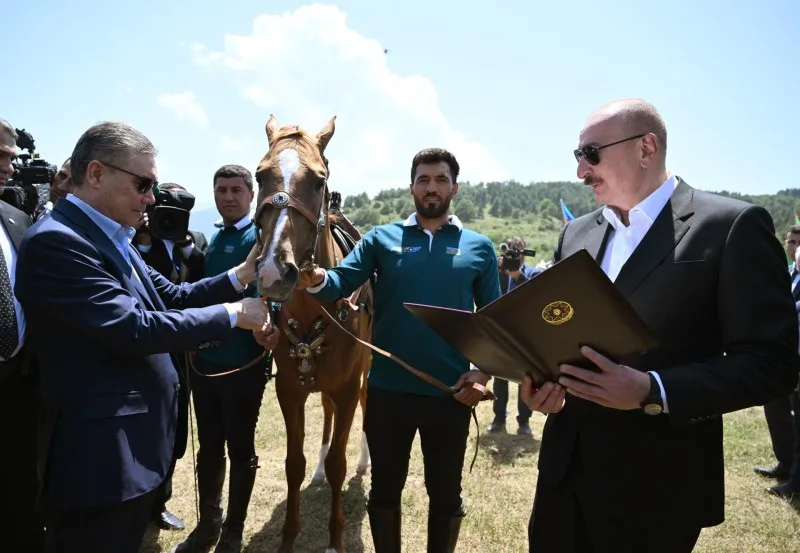 Azərbaycan və Türkmənistan atları beynəlxalq festivallarda birgə iştirak edə bilər