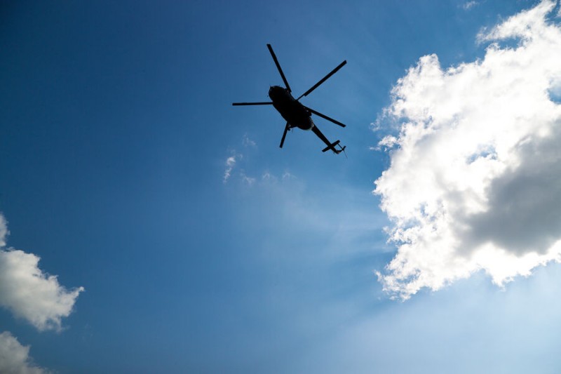 Helikopter qəzaya uğradı
