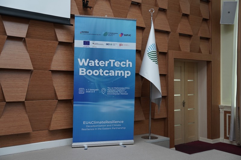 “WaterTech Bootcamp”ın açılış mərasimi keçirildi - FOTOLAR