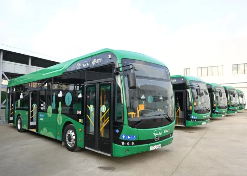 Azərbaycanda bəzi elektrik mühərriki ilə işləyən avtobuslar idxal gömrük rüsumundan azad edilib