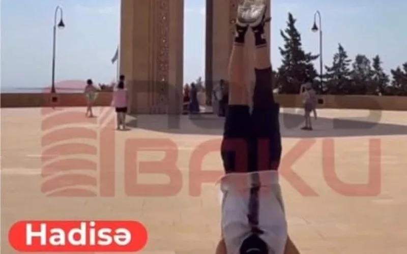 İranlı blogerdən şəhidlərimizə hörmətsizlik - VİDEO