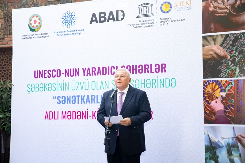 “ABAD” Şəkidə “Sənətkarlıq diyarı” tədbirini reallaşdırıb