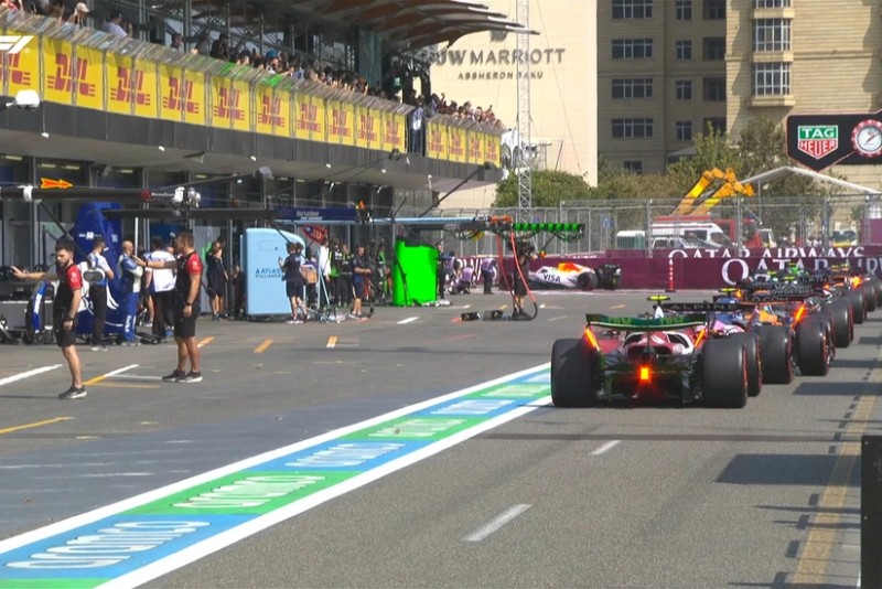 Azərbaycan Qran-prisində birinci sərbəst yürüş davam etdirilib