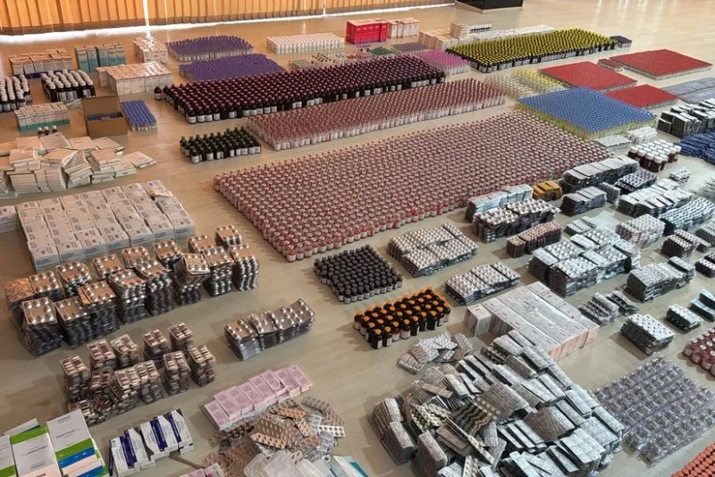 Türkiyədən ərzaq gətirən yük maşınında külli miqdarda dərman aşkarlanıb