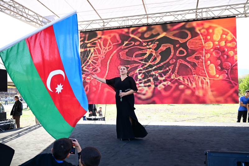 Cəbrayılda bayram konserti keçirilib - FOTOLAR