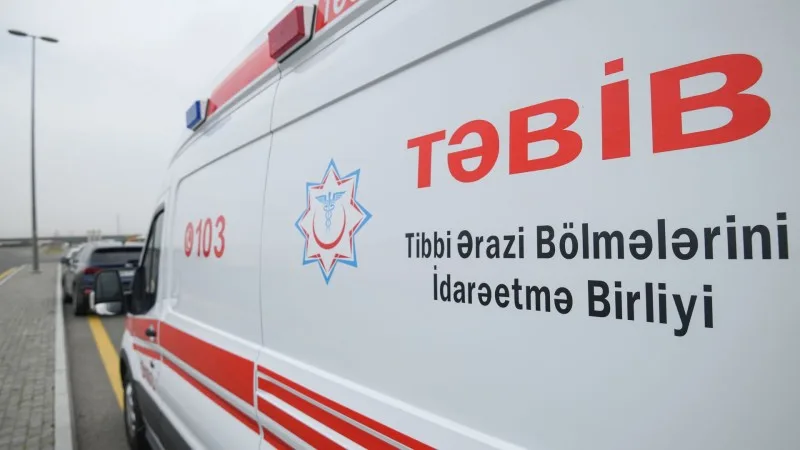 Gəncədə baş verən qəza ilə bağlı TƏBİB-dən açıqlama