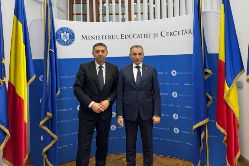 Azərbaycanla Rumıniya arasında təhsil sahəsində əməkdaşlıq müzakirə olunub