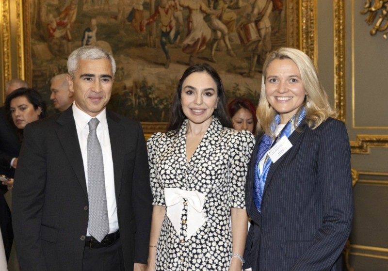 Leyla Əliyeva Londonda yüksəksəviyyəli iqlim dialoqunda iştirak edib