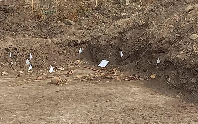 Ağdamda skelet qalıqları tapıldı