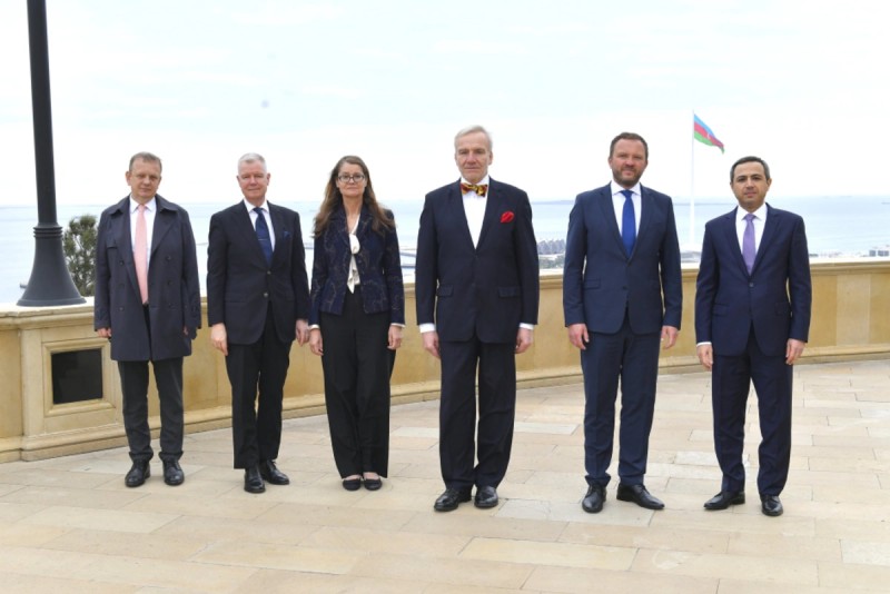 Marqus Tsahkna Bakıda Şəhidlər xiyabanını ziyarət edib - YENİLƏNİB