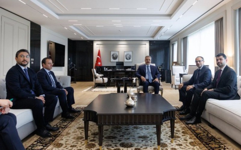 Hakan Fidan TÜRKPA-nın Baş katibini qəbul etdi