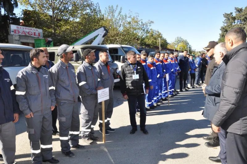 FHN Şabranda mülki müdafiə təlimi təşkil etdi