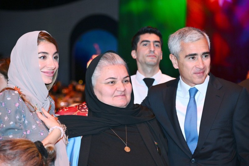 Leyla və Arzu Əliyeva şəhid anaları ilə görüşdülər - FOTOLAR