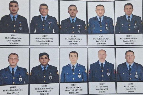 Qəzada həlak olan ekipaj üzvlərinin FOTOSU