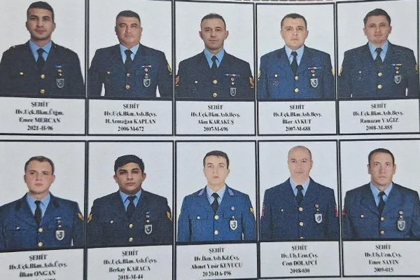 Qəzada həlak olan ekipaj üzvlərinin FOTOSU