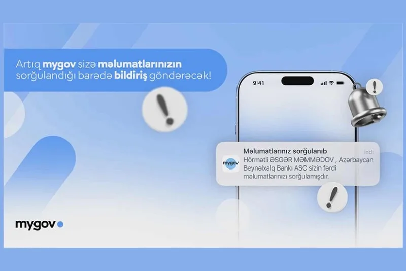 "mygov" platformasında yenilik edildi