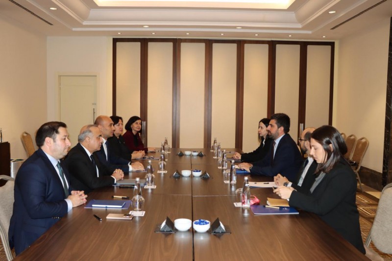 Azərbaycan və Ermənistan deputatları görüşdü - FOTO