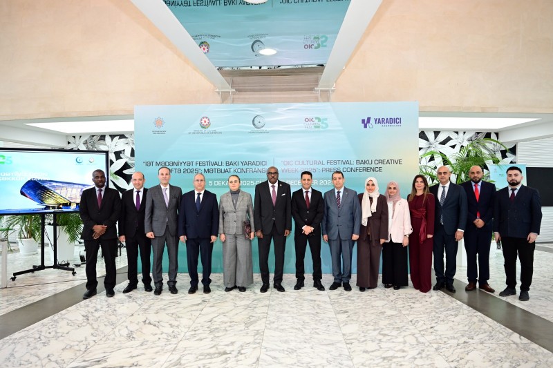 “İƏT Mədəniyyət Festivalı: Bakı Yaradıcı Həftə - 2025”ə həsr olunmuş mətbuat konfransı keçirilib