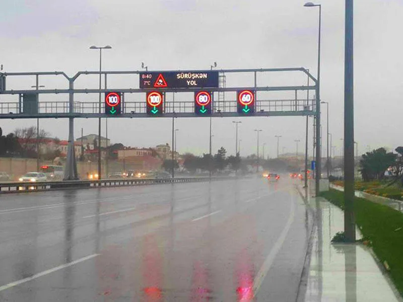 Bu yolda sürət həddi bərpa edildi