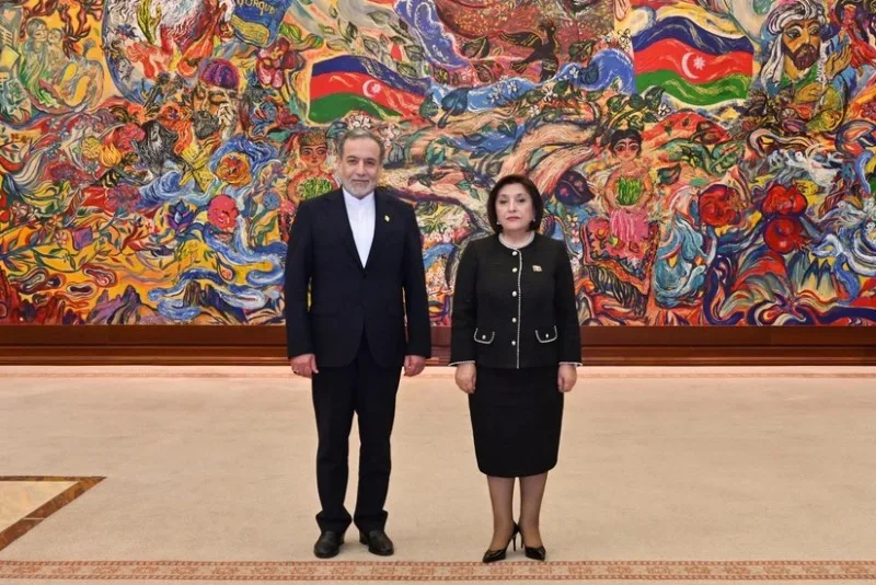 Sahibə Qafarova Abbas Əraqçi ilə görüşüb - FOTOLAR