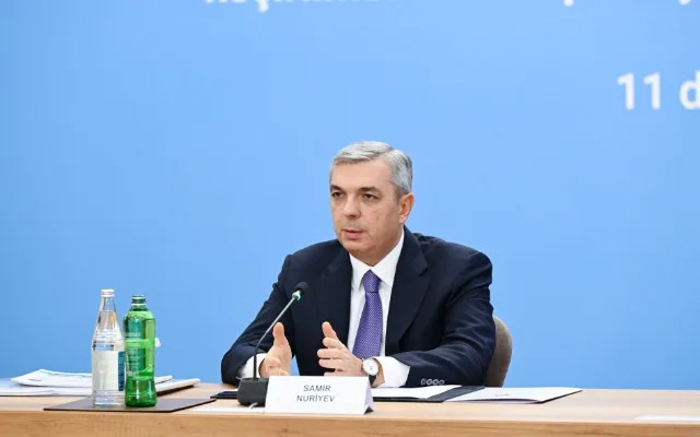Samir Nuriyev hökumət üzvlərinə tapşırıqlar verdi - FOTOLAR