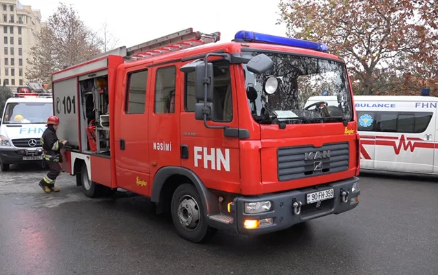 Neft quyusu yaxınlığında yanğın oldu