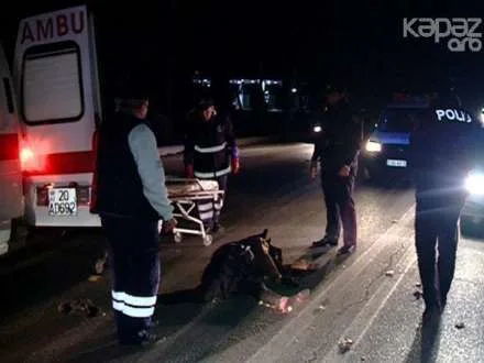 Sumqayıtda yük avtomobili piyadanı vuraraq öldürdü
