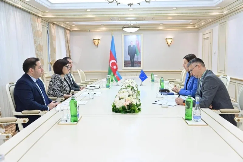 Sahibə Qafarova Mariyana Kuyundziç ilə görüşdü